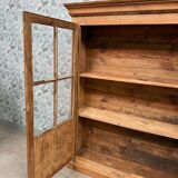 Chic display cabinet in pine (renovated)