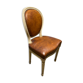 Medallion chair Louis XVl style