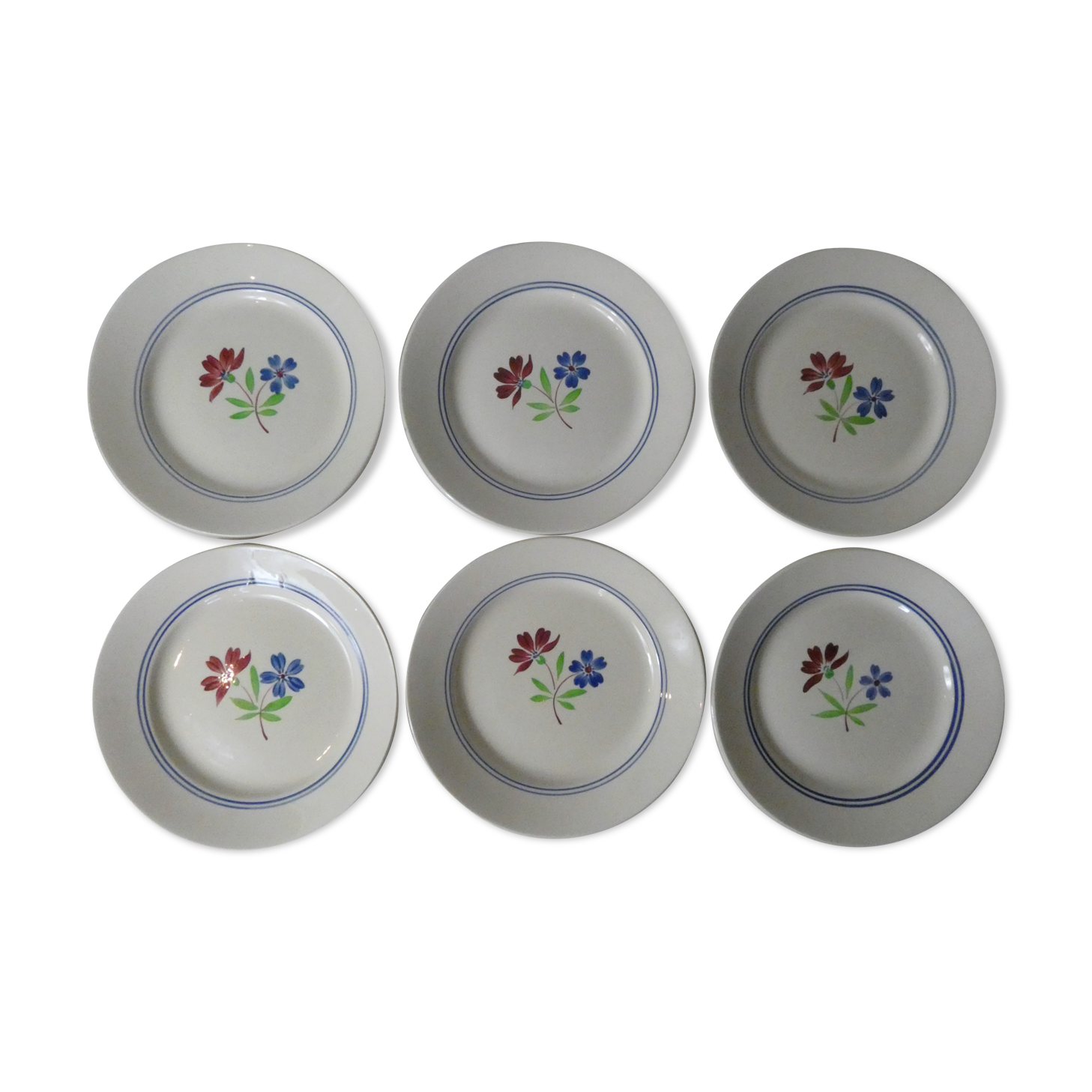 Luneville 6 flat plates