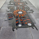 Vintage ceramic coffee table by Perignem, 1960s