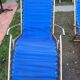 Pair of vintage folding deckchairs