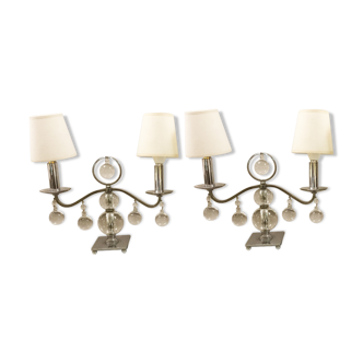 Pair of lamps to ask