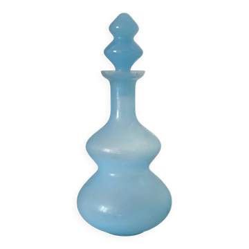 Carafe , flacon en opaline 20cm