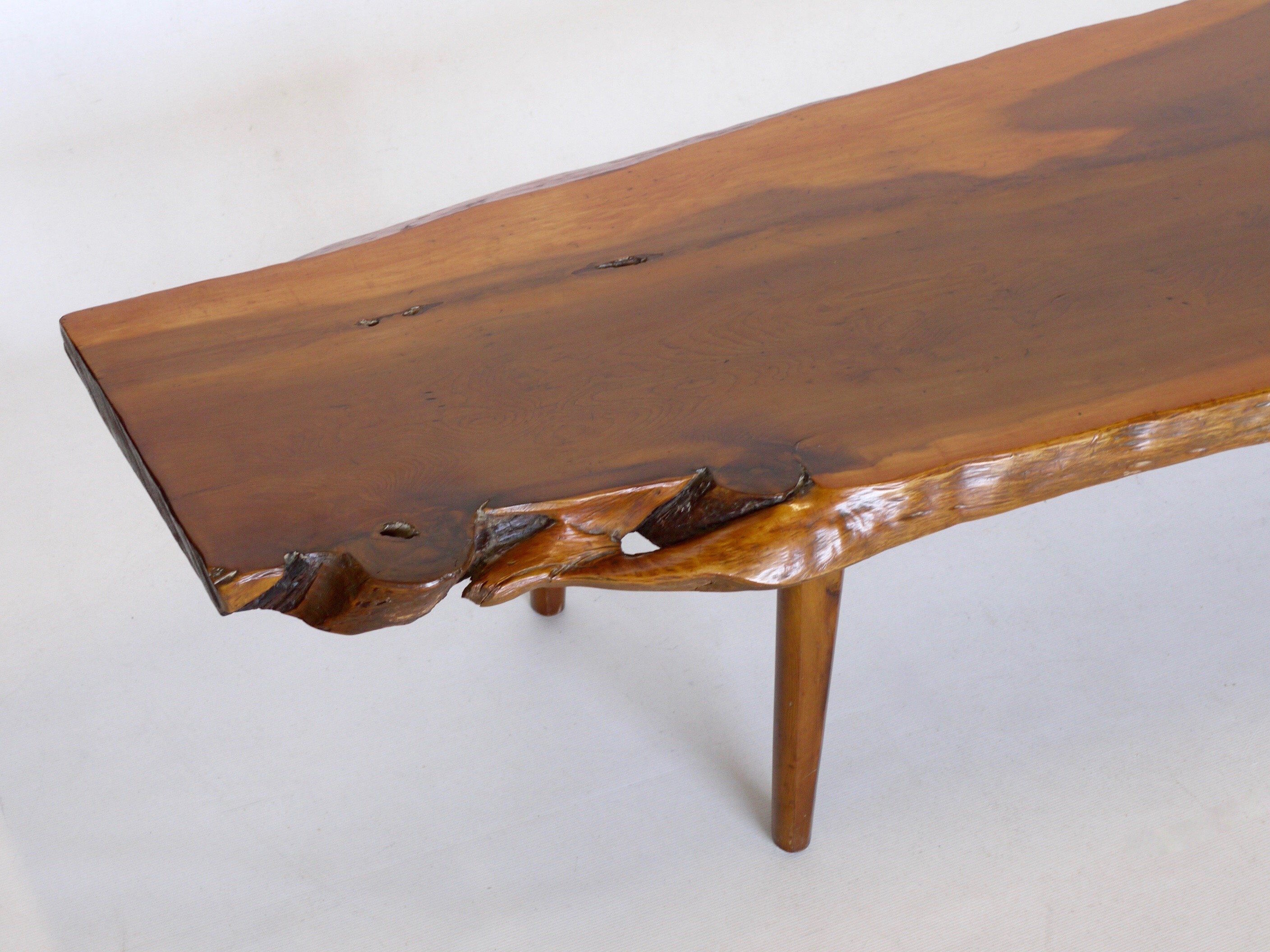 Vintage Yew Coffee Table from Reynolds of Ludlow, 1950s