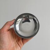 6 vintage stainless steel dessert bowls