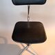 Vintage workshop chair in faux leather from the 1950s/1960s.