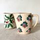 Antique pitcher in Digoin slip