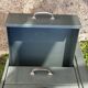Vintage green metal industrial desk – 1950s