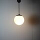 1950's, glass & bakelite pendant, Czechoslovakia