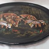 Plat à tarte Longwy 1970