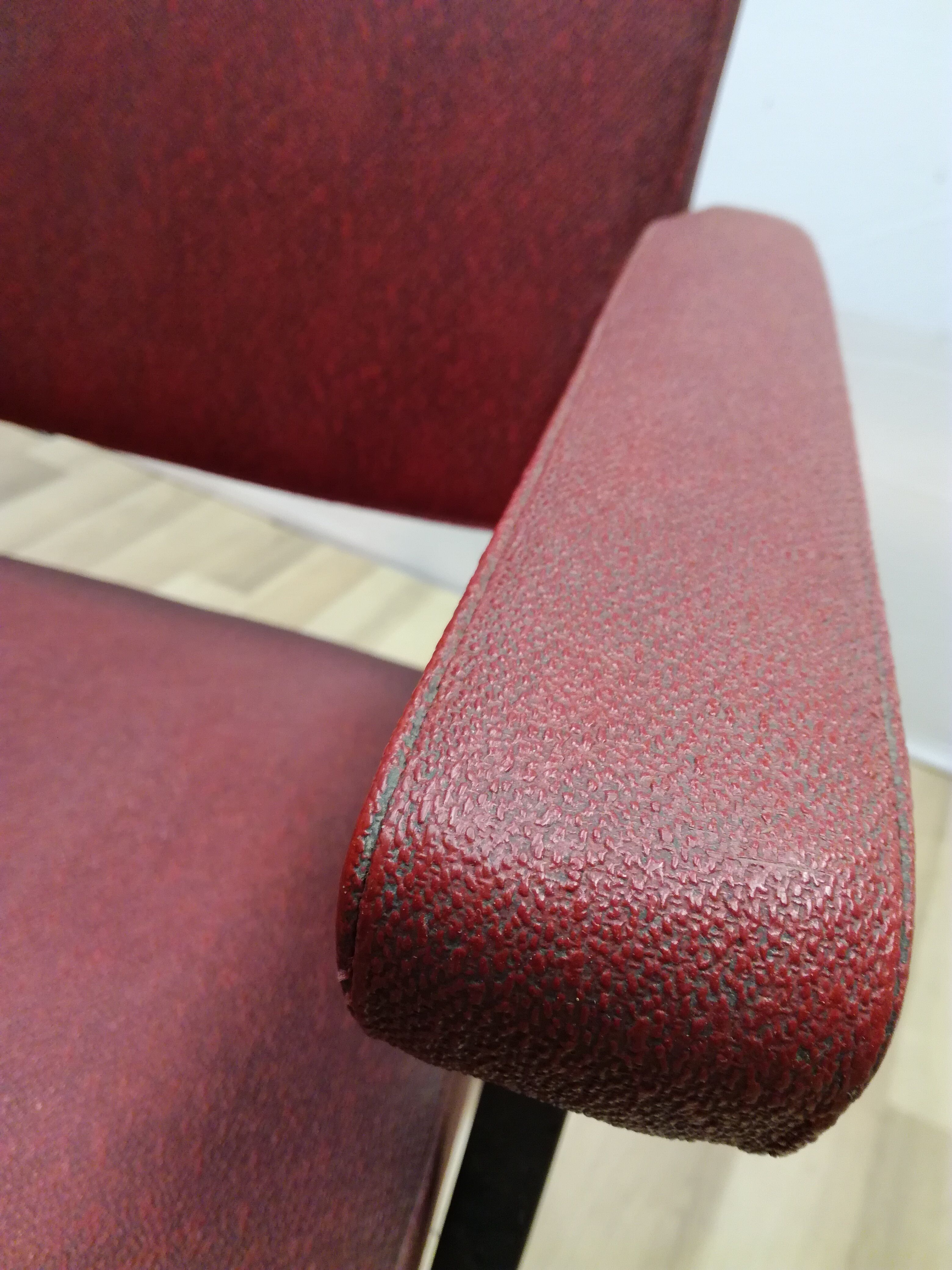 vintage Ronéo industrial design office chair