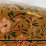 Lacquered & painted "peacock" box