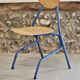 Chaise d'écolier 1980 1990 Design moderniste