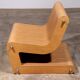 Vintage Beech Plywood Lounge Chair with Bolt Construction