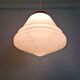 Art Deco conical white opaline suspension, 1920-30