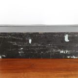 Glove box in ball marquetry