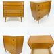 Vintage oak chest of drawers from the 1960s (4 drawers)