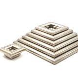 Ziggurat-shaped stacked trays / vide poche sculpture, Italy 1970s