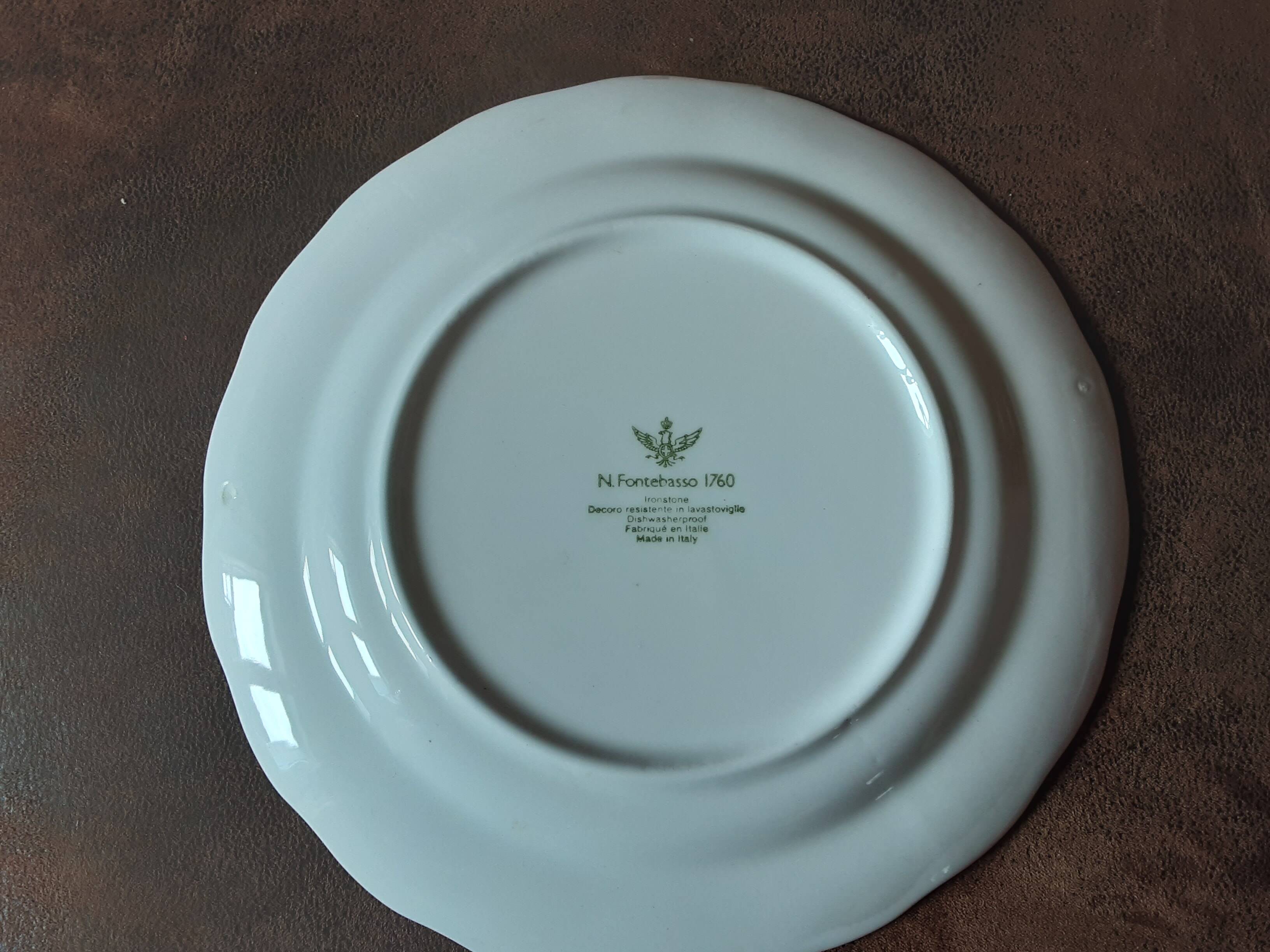 Decorative plate N.Fontebasso