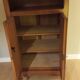 Small table or sideboard in solid cherry wood.