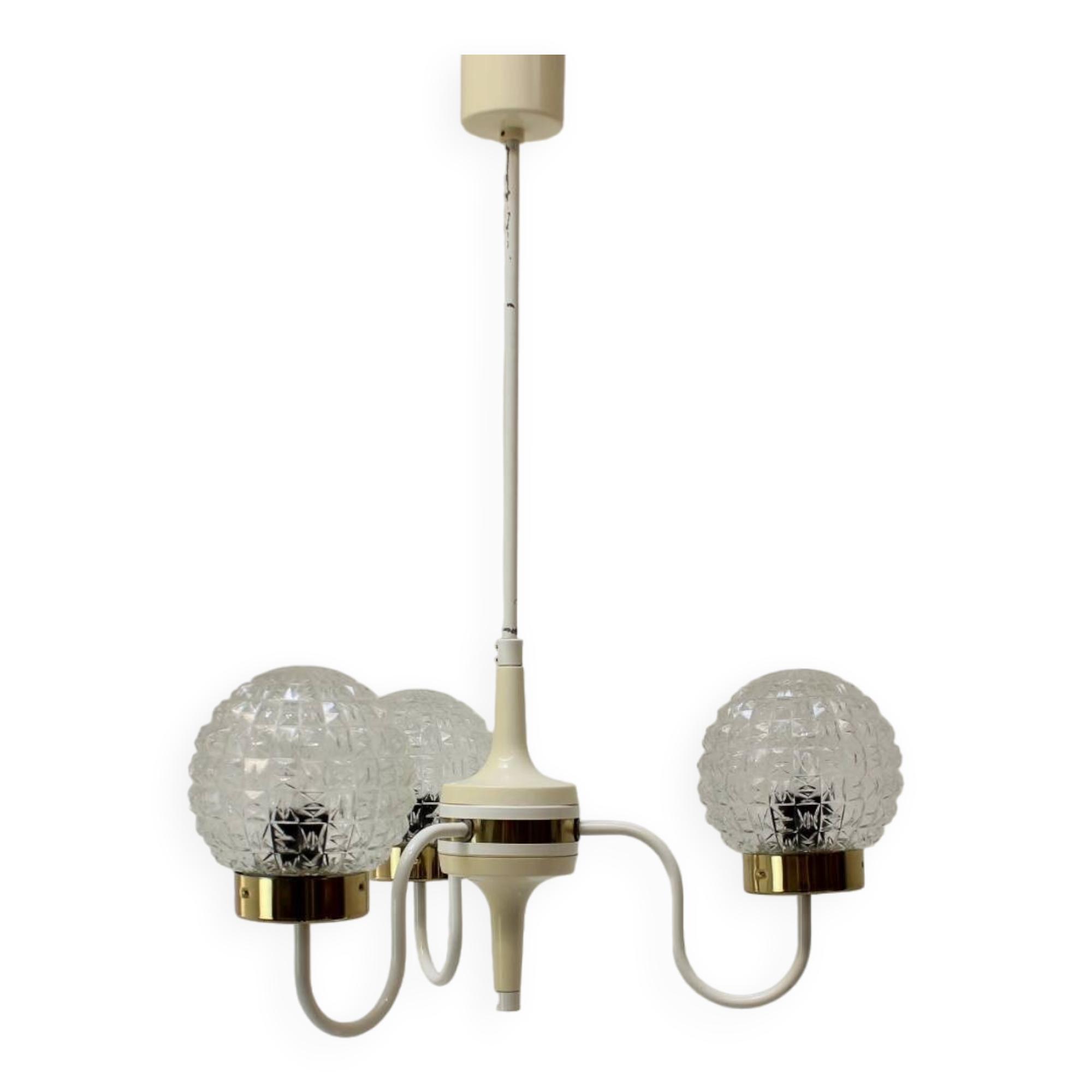 Mid-Century Chandelier by Instala Jilove U Decina, 1960's, Czechoslovakia