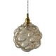 New electrified golden bubble glass pendant lamp