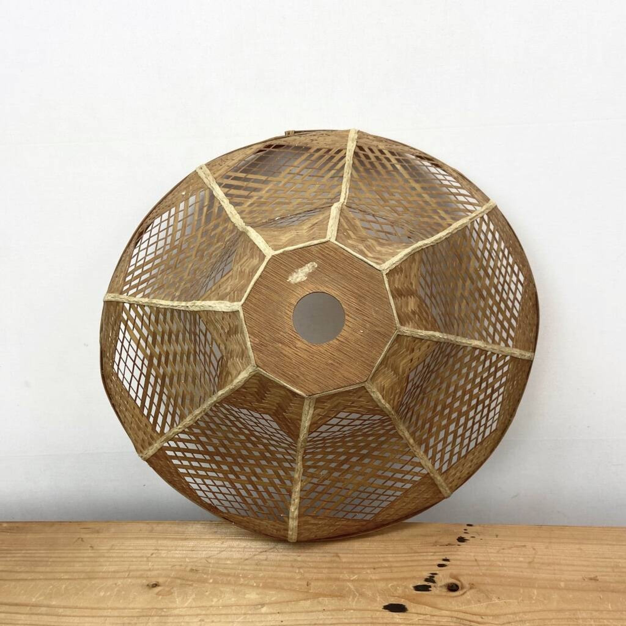 Woven Bamboo Lampshade – Japanese Design – Handmade Pendant