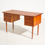 Restored teak desk
