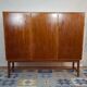 Vintage mahogany sideboard with storage and drawers – Sweden, 1960s