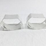 Pair of Madam/Monsieur Napkin Rings