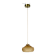 Vintage Art Deco Pendant Light – Molded Frosted Glass – 21 cm