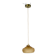 Vintage Art Deco Pendant Light – Molded Frosted Glass – 21 cm