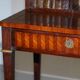 Antique Bureau Bonheur Du Jour circa 1870 in hardwood and marble.