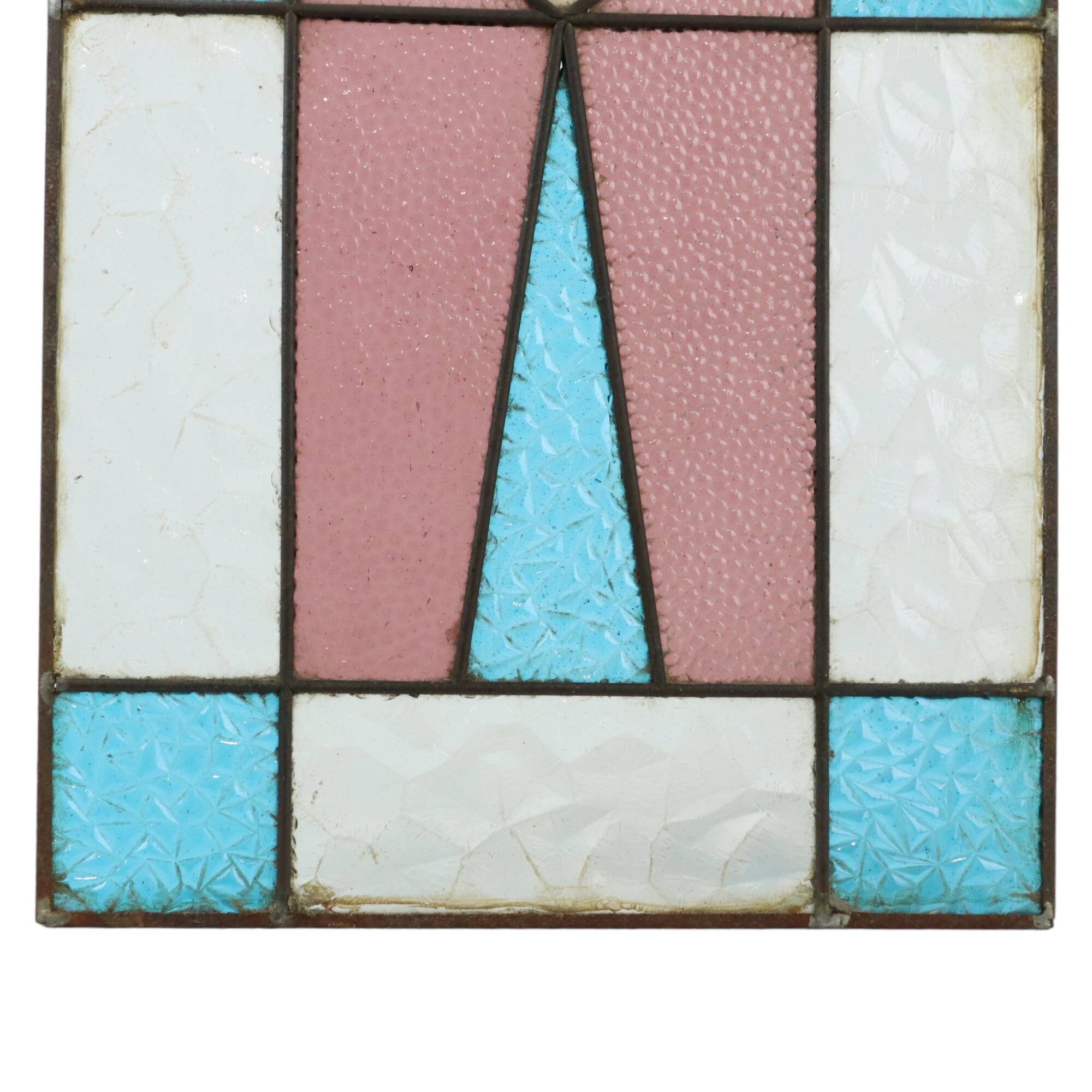 Art Deco Stained Glass Window Stained Glass Decorative Flower Suncatcher 47cm