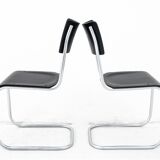 Dining table set table and 4 chairs by Mart Stam, Poland, 1930s