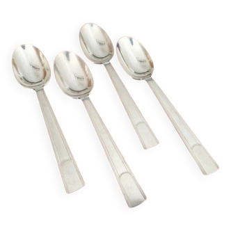 Christofle Lot de 4 cuillères de table modèle Gabon - Design Fjerdingstad