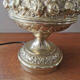 Antique brass lamp base