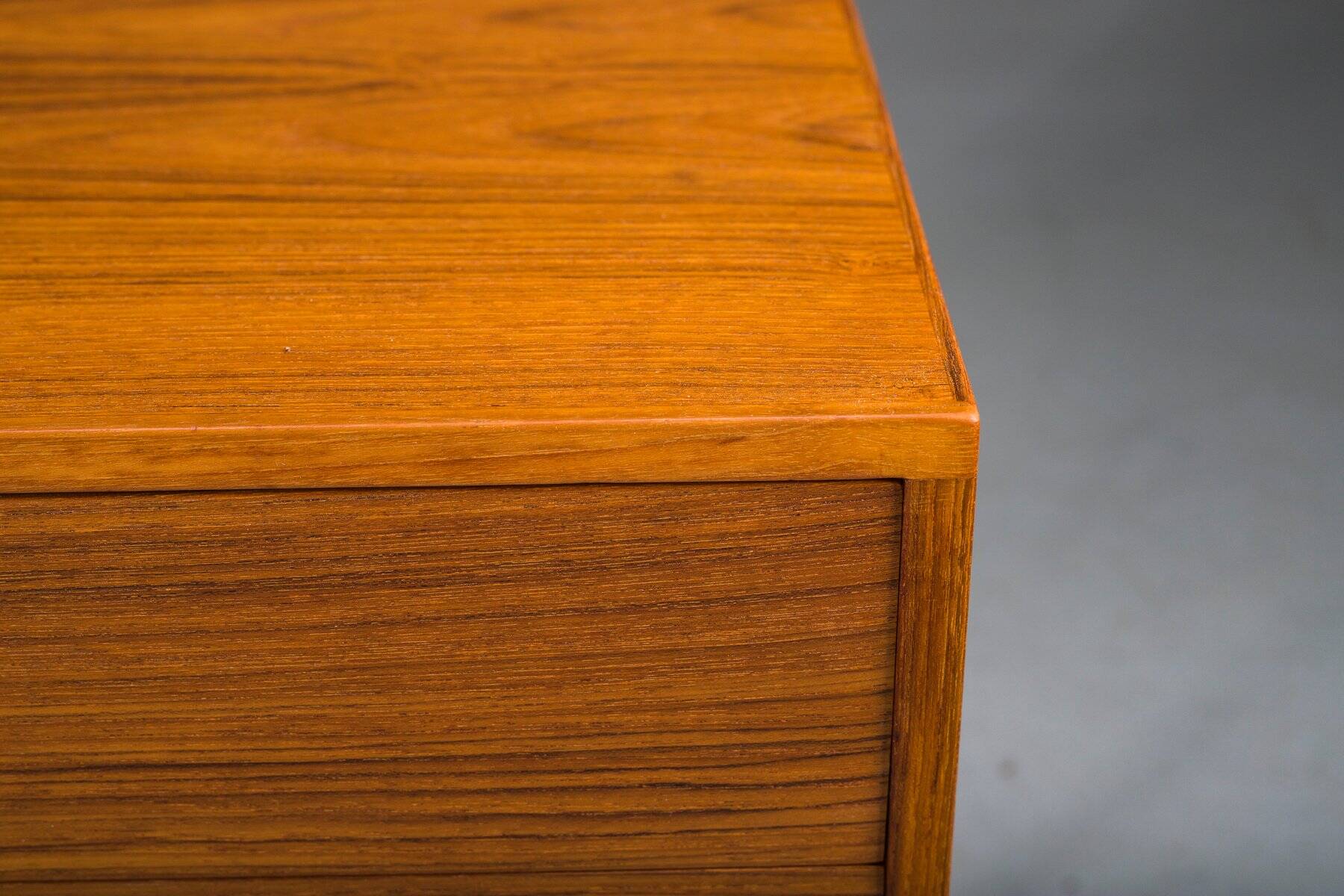 Mid-century modern no. 384 teak bedside table by Aksel Kjersgaard, Denmark, 1960s