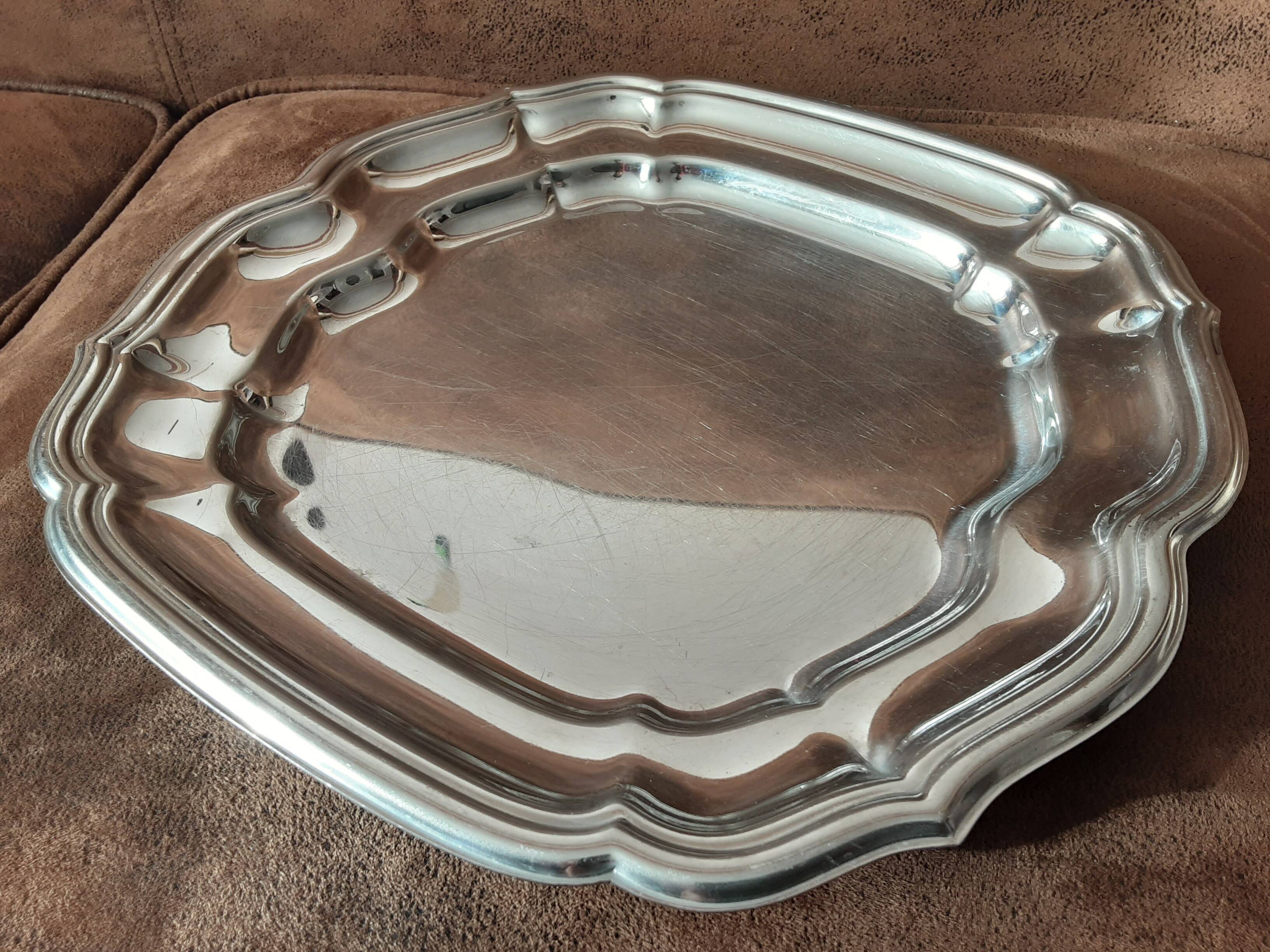 Vintage stainless steel dish
