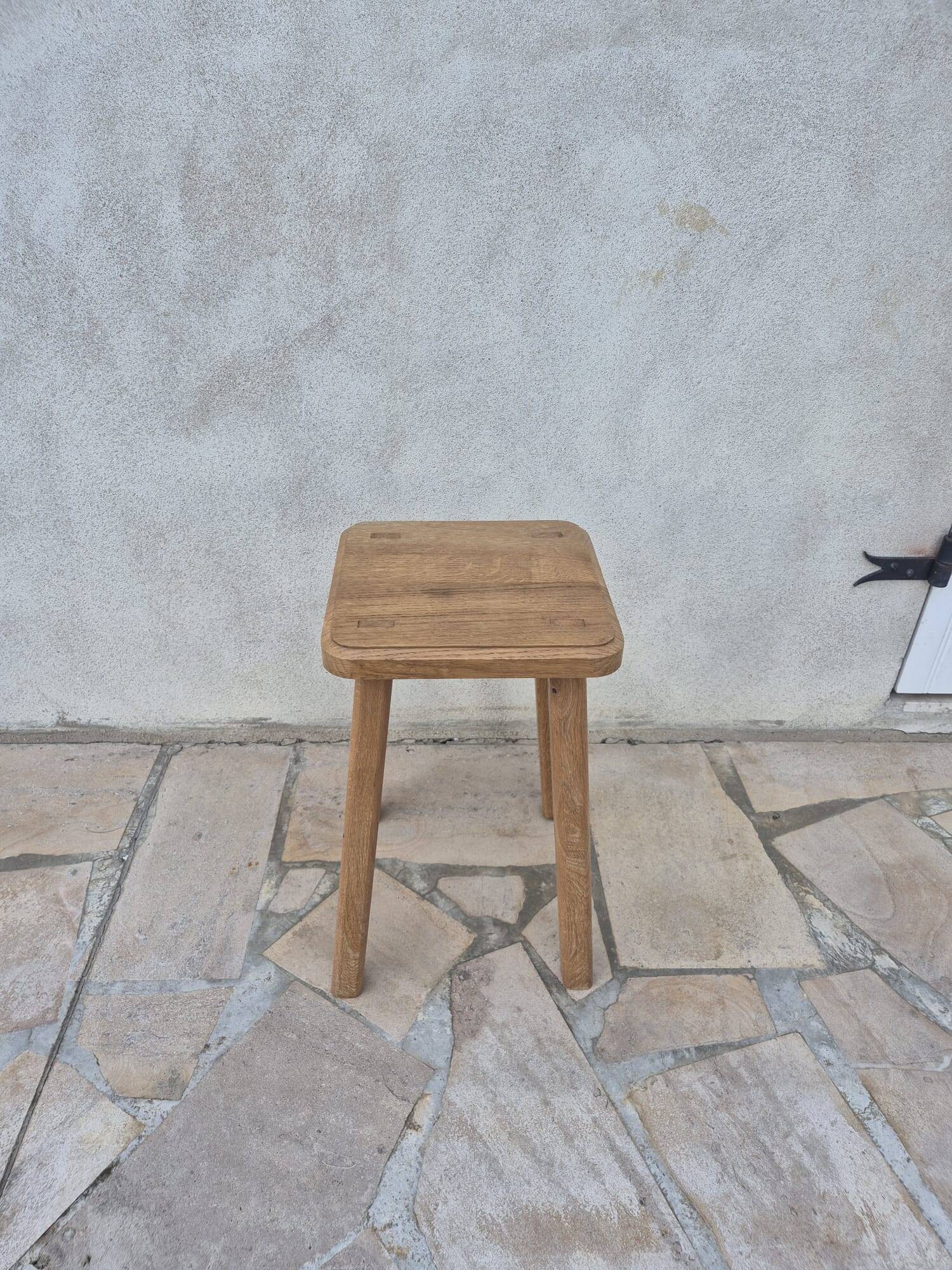 Antique solid wood stool