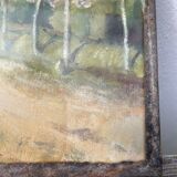 Petit tableau impressionniste paysage