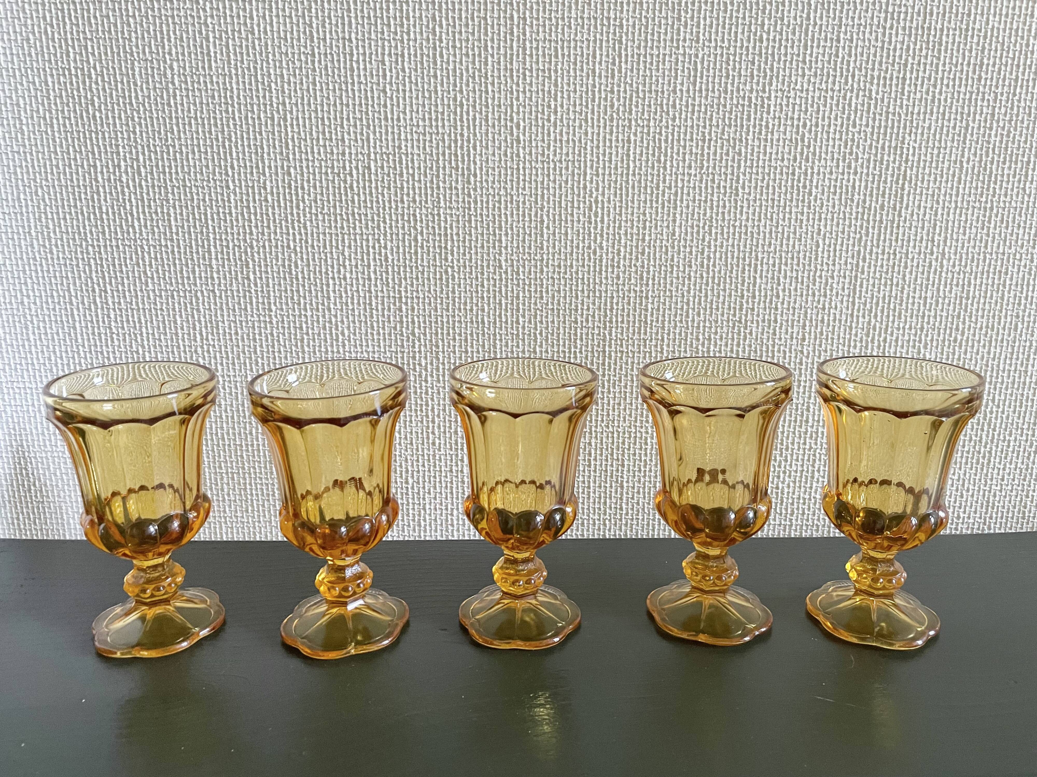 Verres ambrés
