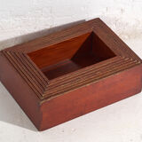 Stackable antique Japanese wooden boxes – set of 7 – Taishō–Shōwa period (c. 1920–1950)