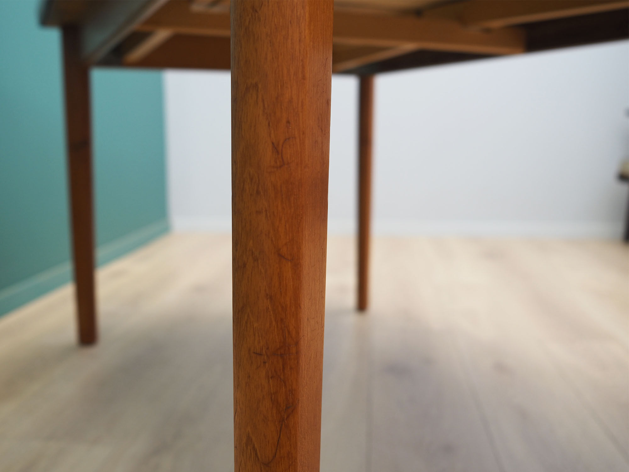 Teak table, Danish design, 1970s, production: Denmark