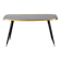 Large vintage screen-printed coffee table