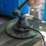 Lamp Jieldé 5 arm polished graphite