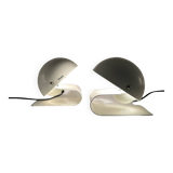 Rare Pair of Lamps 'Bugia' by Giuseppe Cormio for Harvey Guzzini, 1970s
