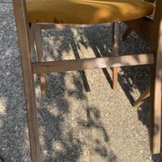 Pair of Vintage Scandinavian "Ladderback" Chairs (1960) - To Restore