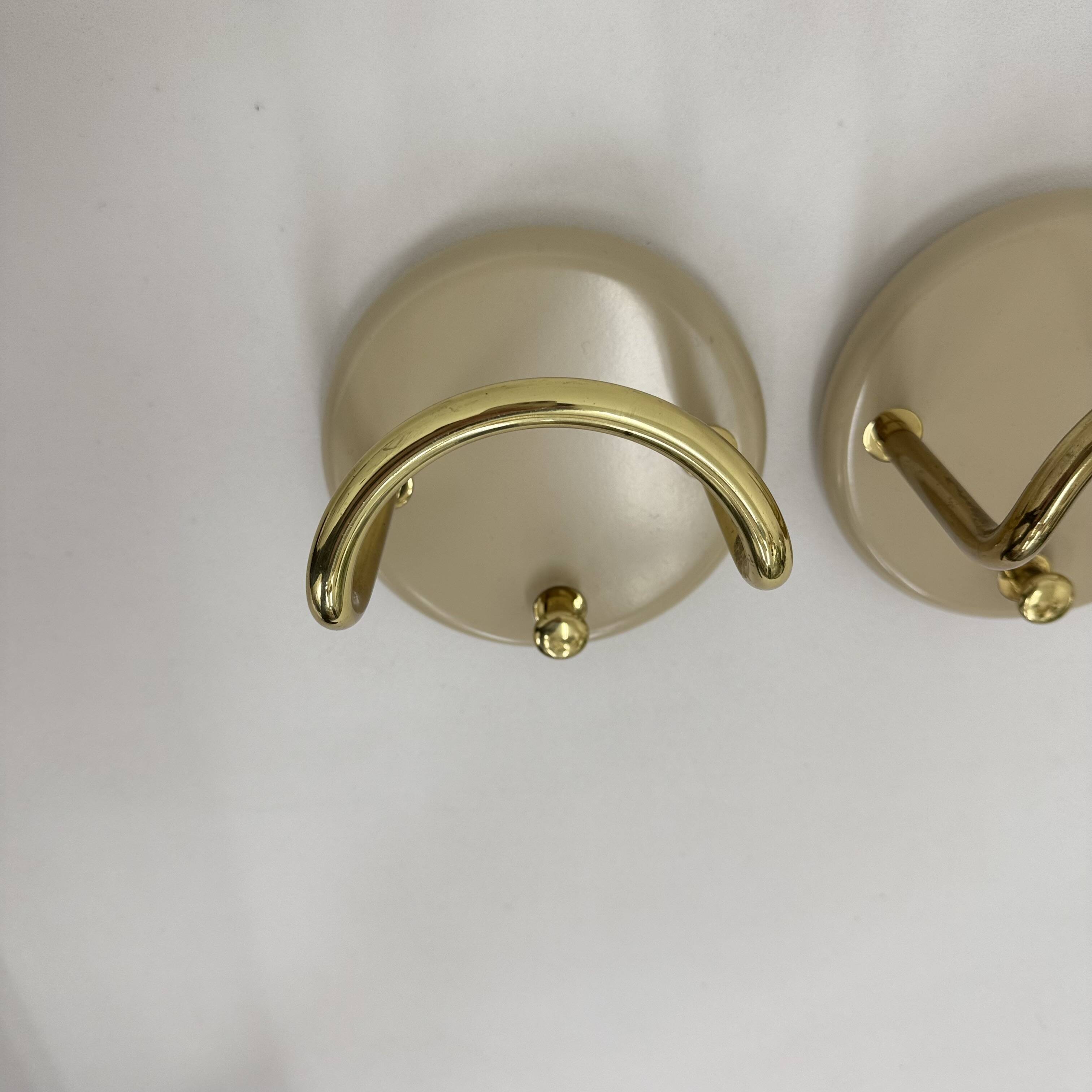 Set of 6 wall coat hooks by Schönbuch , 1970s Germany