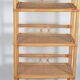 Rattan bookcase-shelves